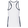 Head Women's Club Tank Top White Dress Blue